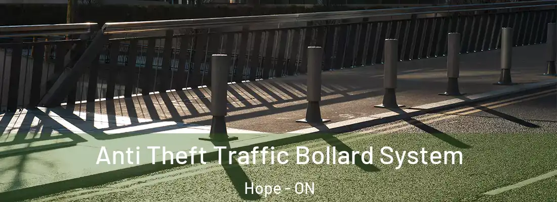  Anti Theft Traffic Bollard System Hope - ON