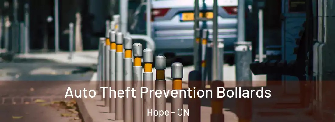  Auto Theft Prevention Bollards Hope - ON