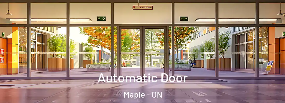  Automatic Door Maple - ON