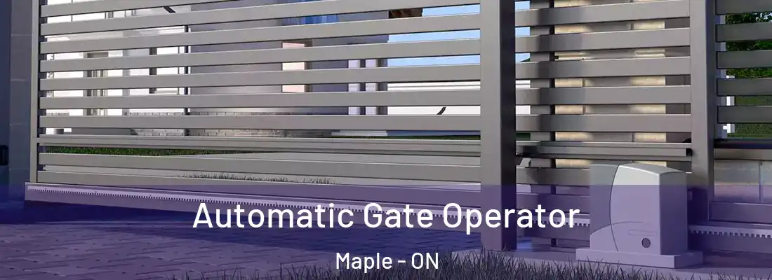  Automatic Gate Operator Maple - ON