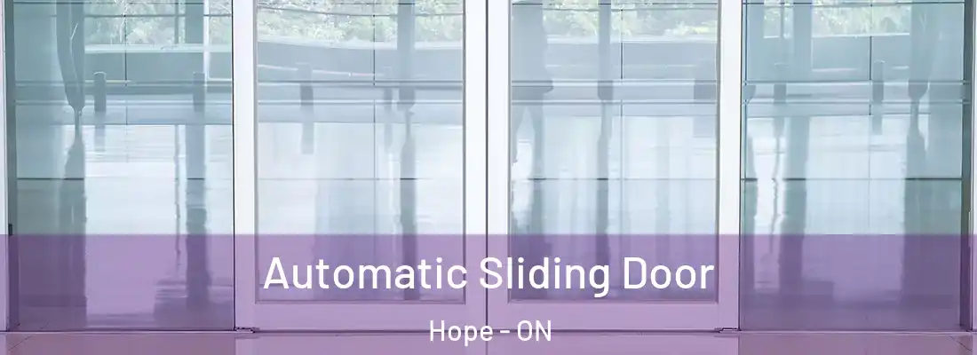  Automatic Sliding Door Hope - ON