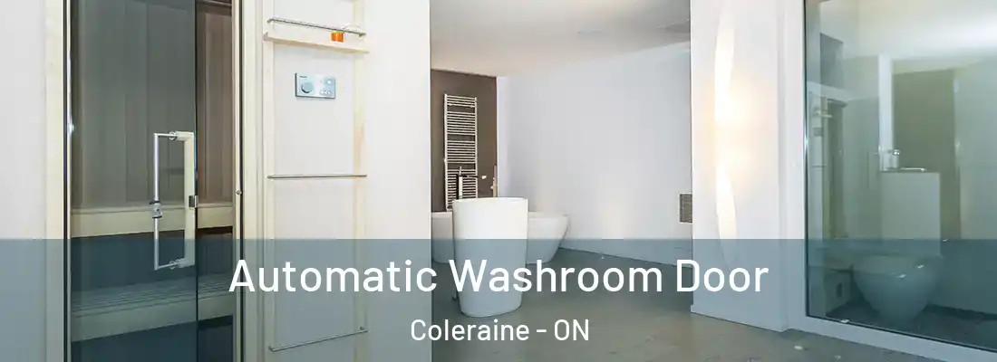  Automatic Washroom Door Coleraine - ON