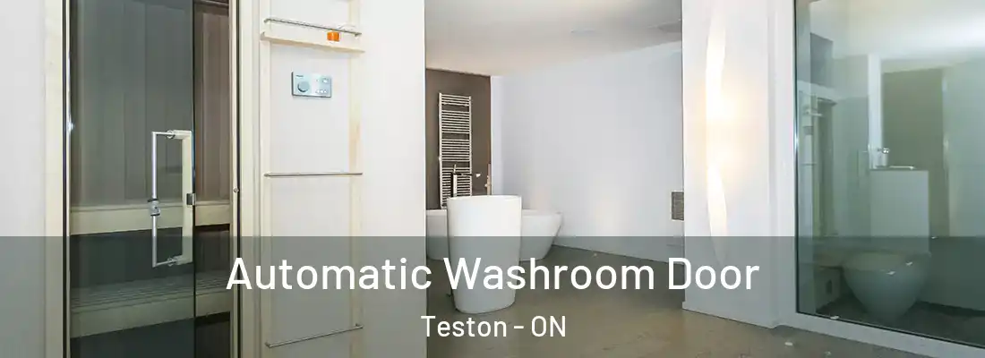  Automatic Washroom Door Teston - ON