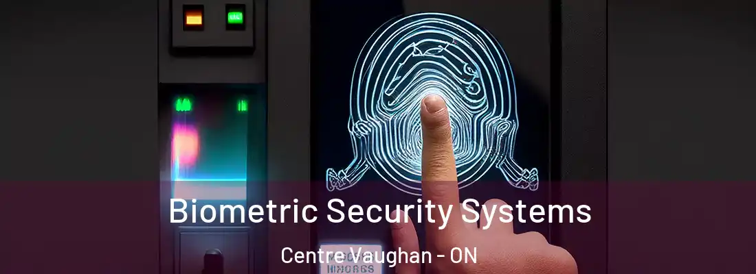  Biometric Security Systems Centre Vaughan - ON