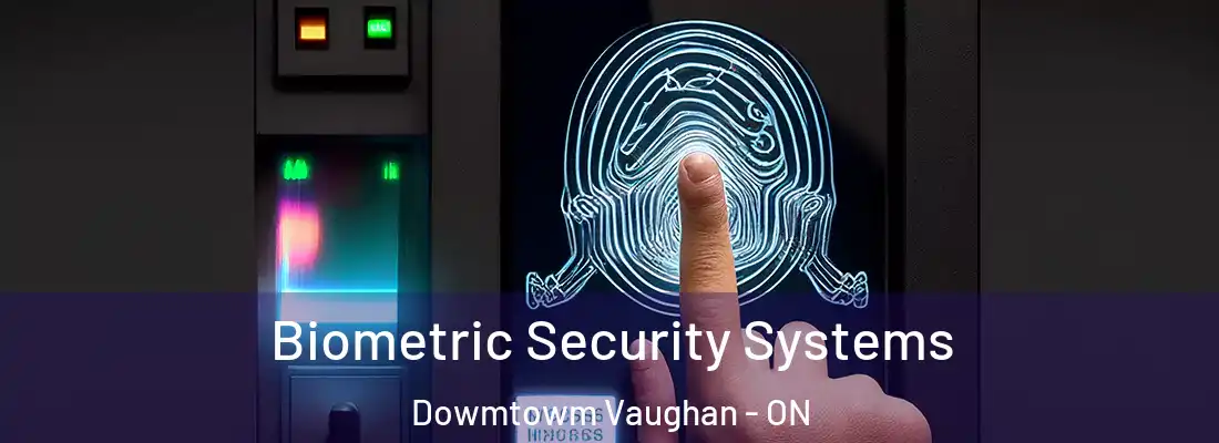  Biometric Security Systems Dowmtowm Vaughan - ON