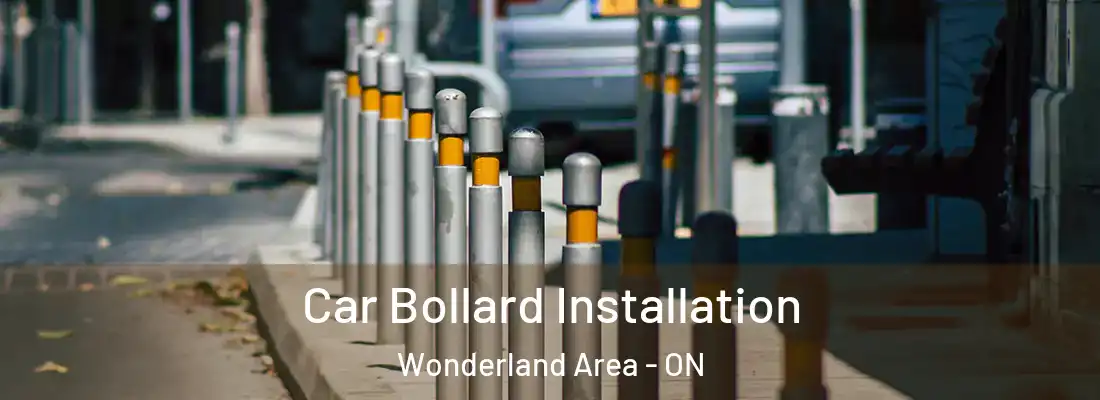  Car Bollard Installation Wonderland Area - ON