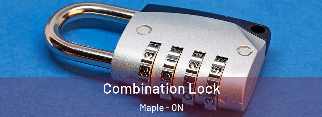  Combination Lock Maple - ON