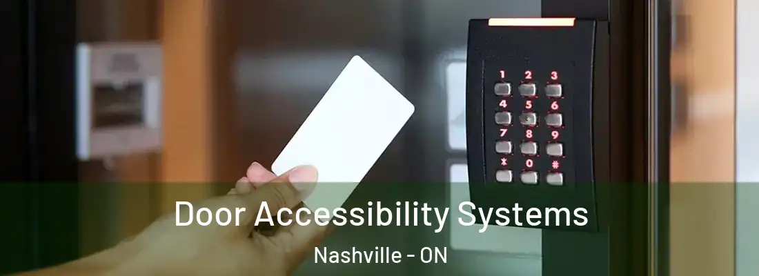  Door Accessibility Systems Nashville - ON