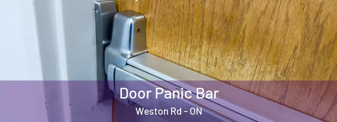  Door Panic Bar Weston Rd - ON