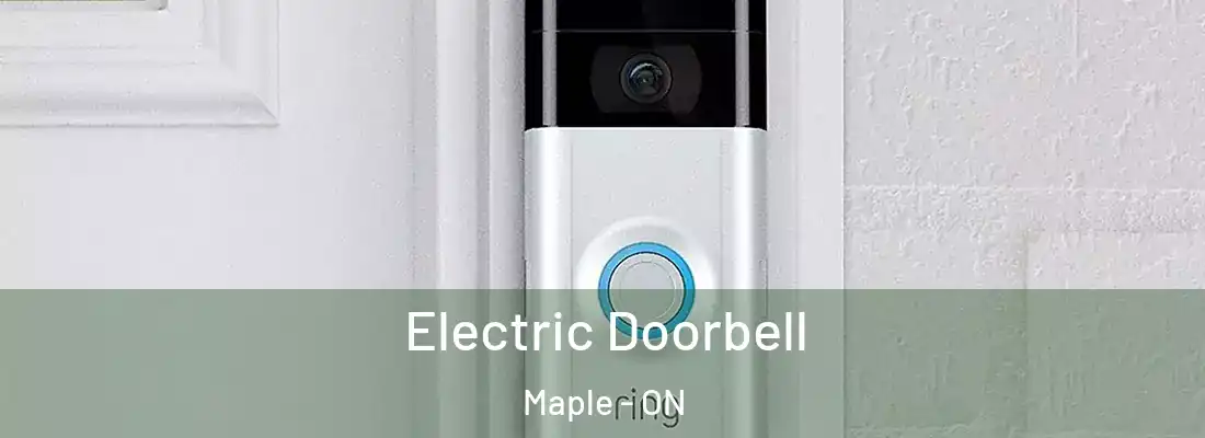 Electric Doorbell Maple - ON