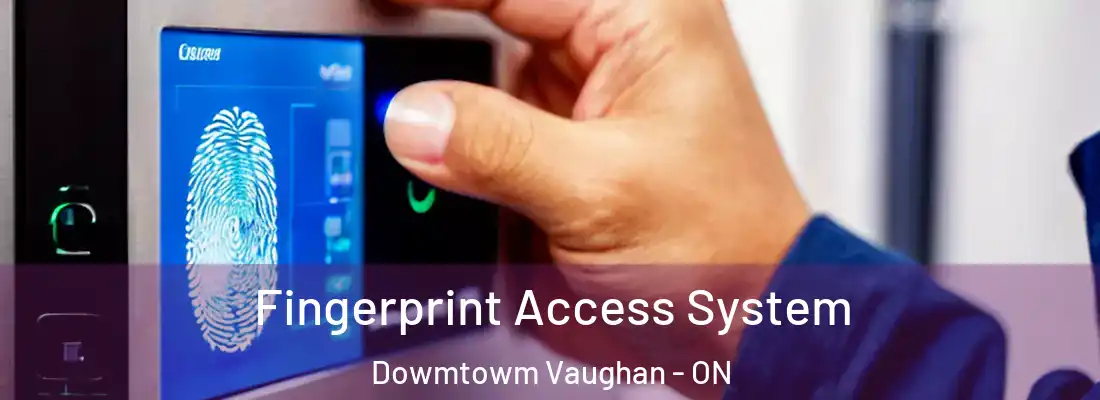  Fingerprint Access System Dowmtowm Vaughan - ON