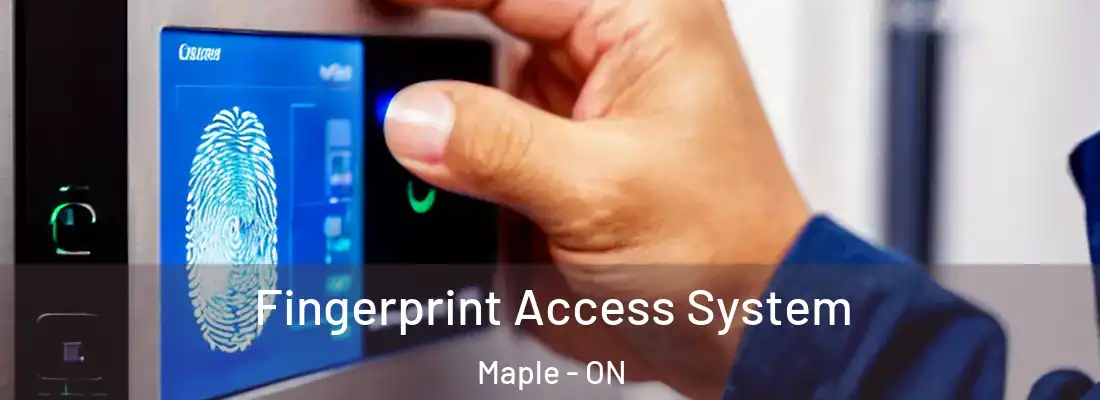  Fingerprint Access System Maple - ON