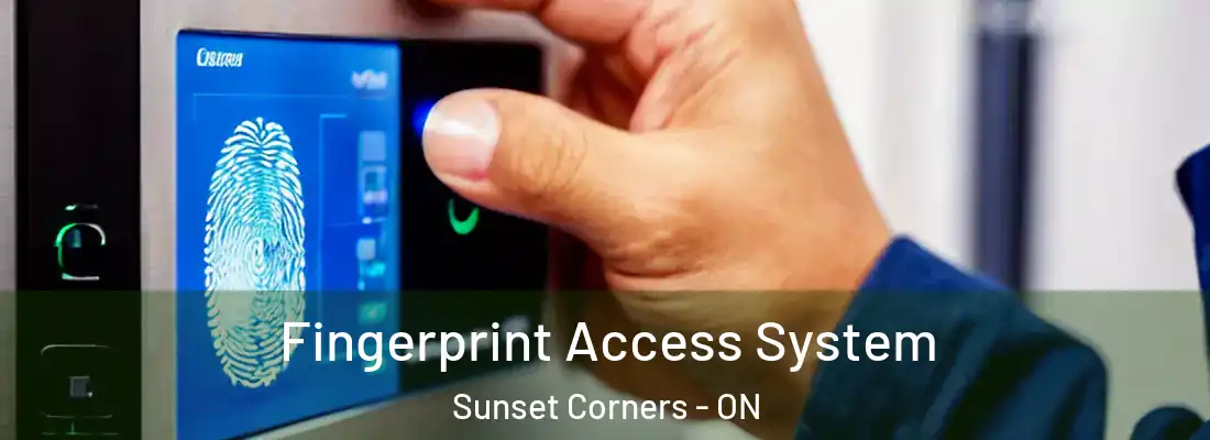  Fingerprint Access System Sunset Corners - ON