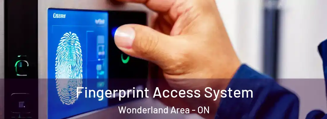  Fingerprint Access System Wonderland Area - ON