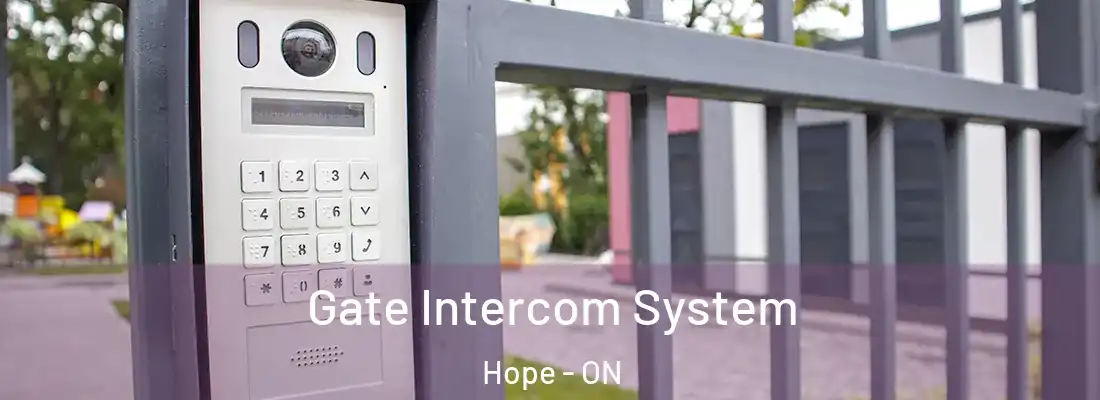  Gate Intercom System Hope - ON