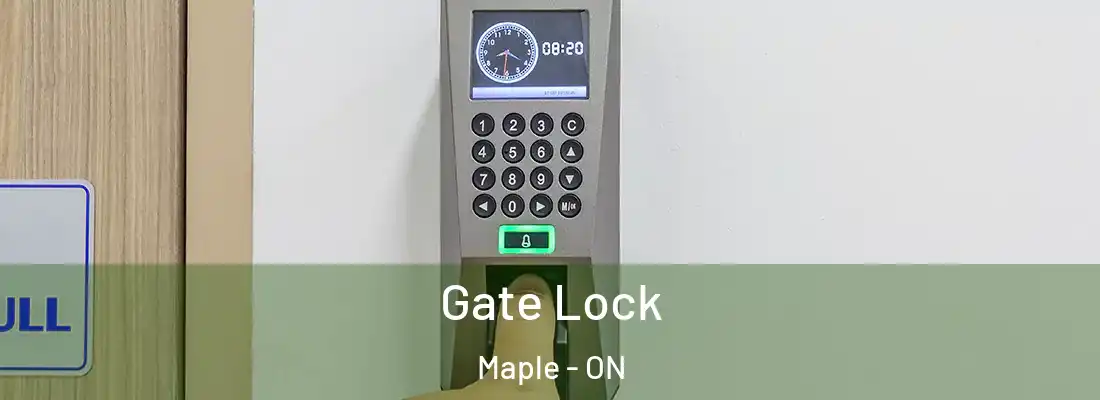  Gate Lock Maple - ON