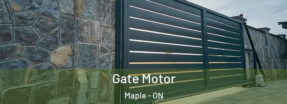  Gate Motor Maple - ON