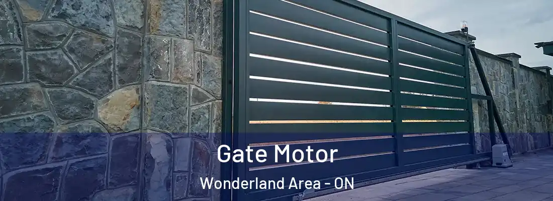  Gate Motor Wonderland Area - ON
