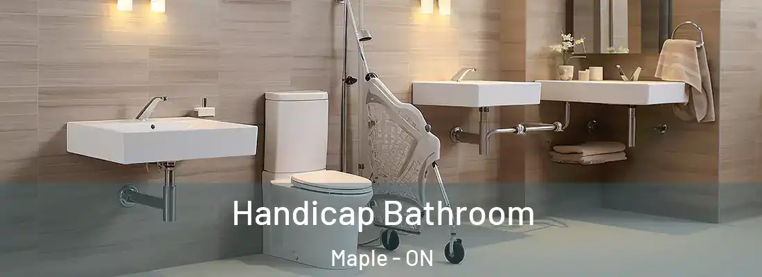  Handicap Bathroom Maple - ON