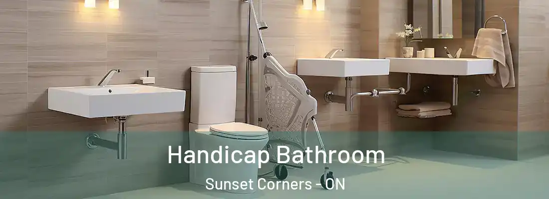  Handicap Bathroom Sunset Corners - ON