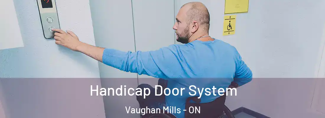  Handicap Door System Vaughan Mills - ON