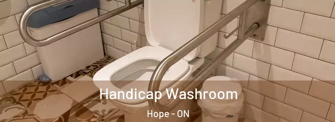  Handicap Washroom Hope - ON