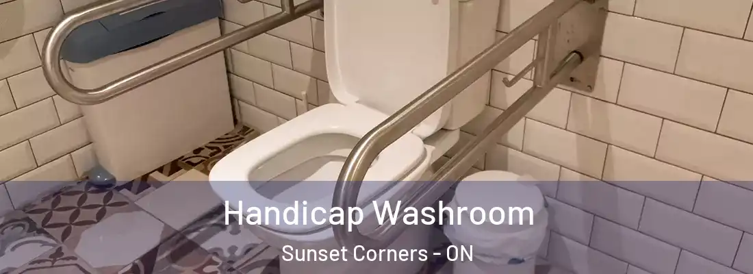  Handicap Washroom Sunset Corners - ON