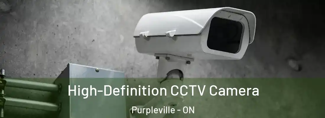  High-Definition CCTV Camera Purpleville - ON
