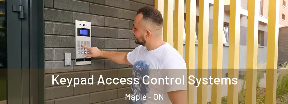  Keypad Access Control Systems Maple - ON