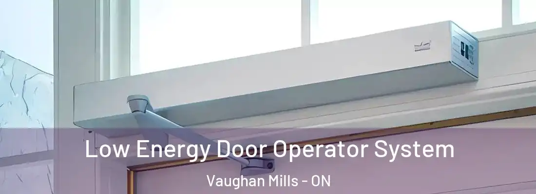  Low Energy Door Operator System Vaughan Mills - ON