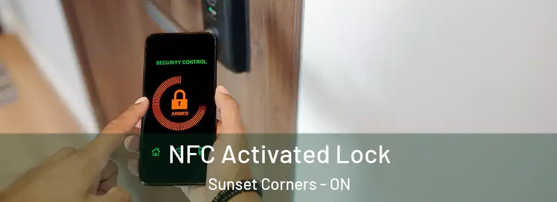  NFC Activated Lock Sunset Corners - ON