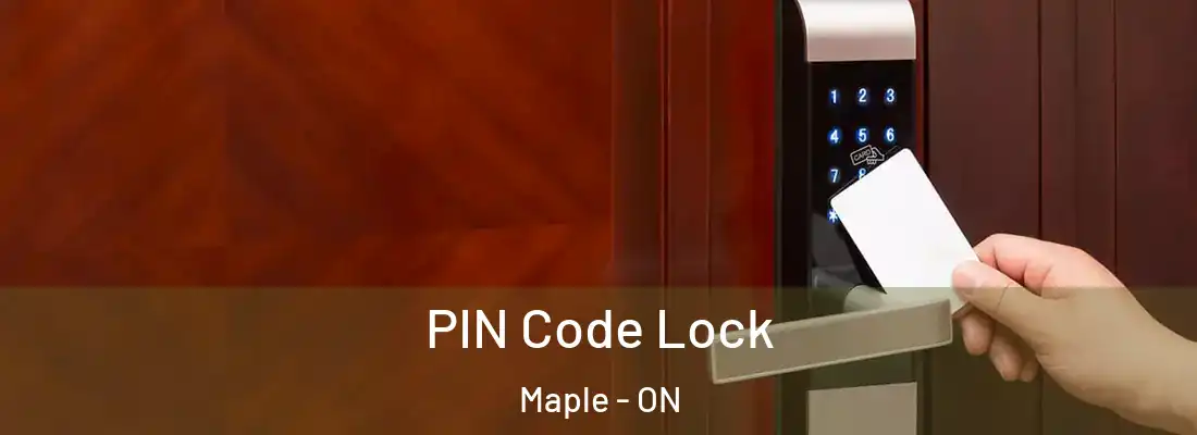  PIN Code Lock Maple - ON