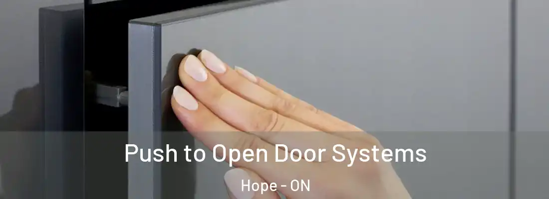  Push to Open Door Systems Hope - ON