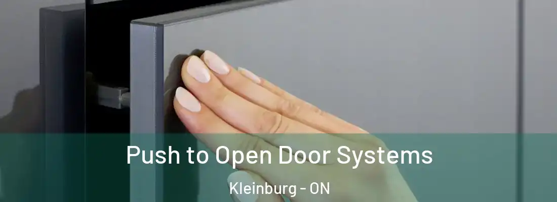  Push to Open Door Systems Kleinburg - ON