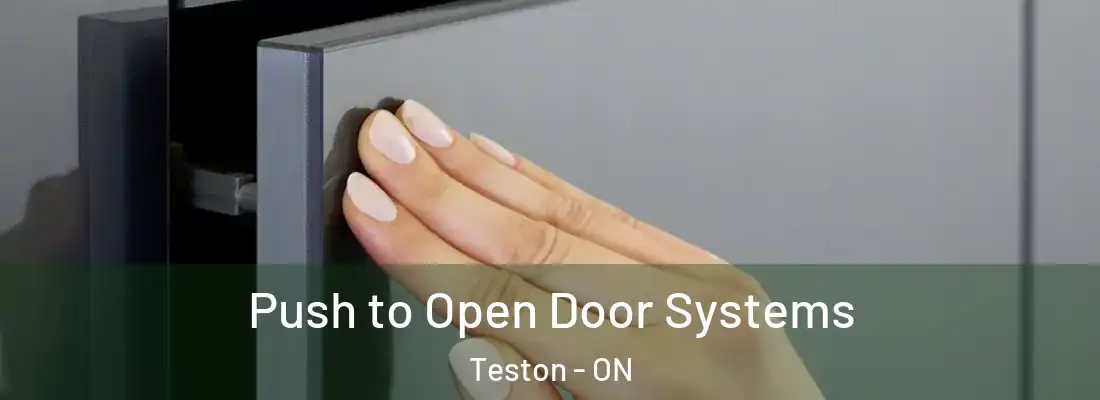  Push to Open Door Systems Teston - ON