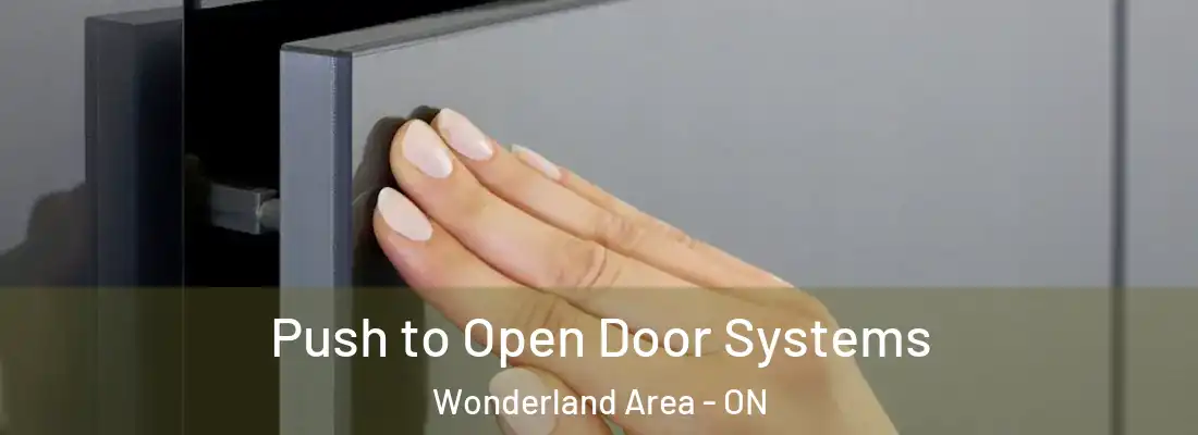  Push to Open Door Systems Wonderland Area - ON