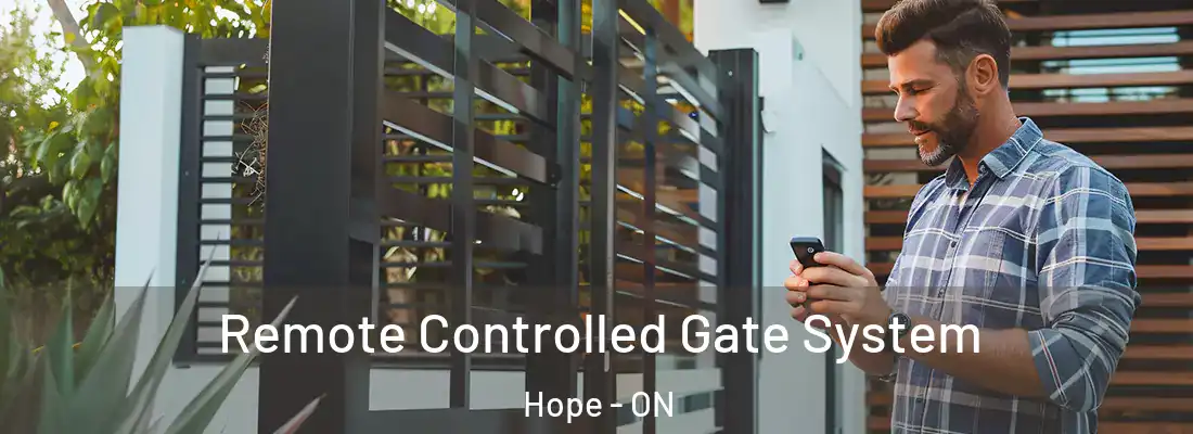  Remote Controlled Gate System Hope - ON