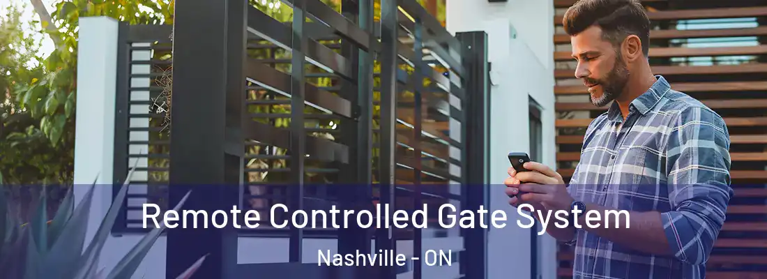  Remote Controlled Gate System Nashville - ON