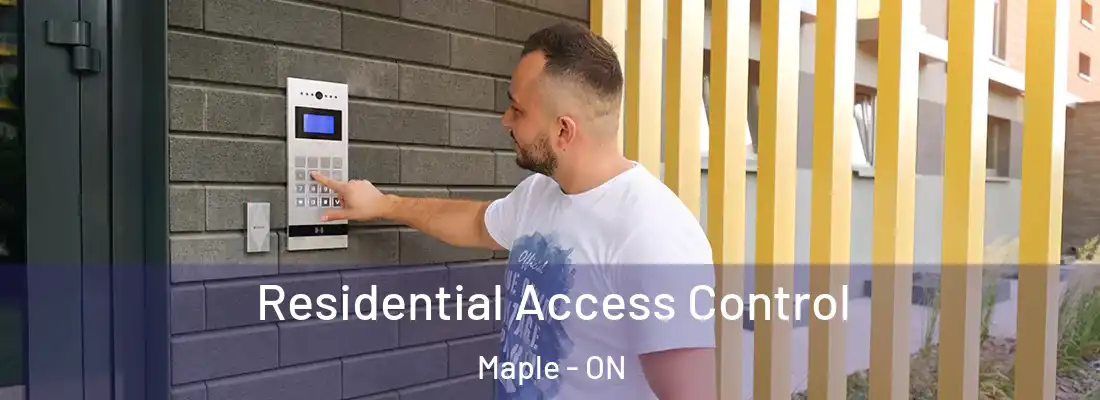 Residential Access Control Maple - ON