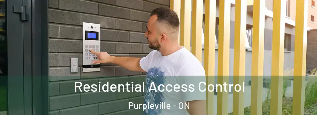  Residential Access Control Purpleville - ON