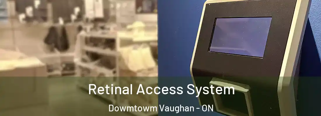  Retinal Access System Dowmtowm Vaughan - ON