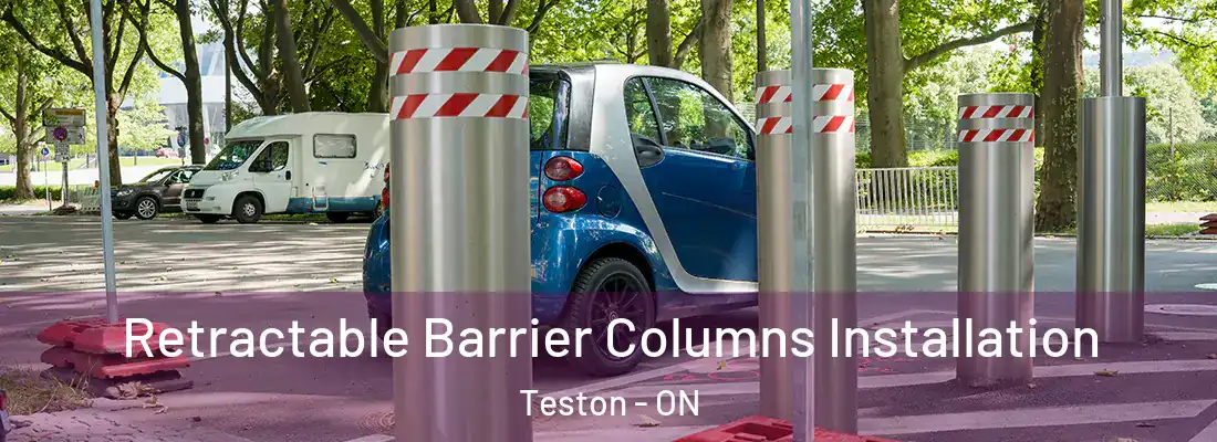  Retractable Barrier Columns Installation Teston - ON