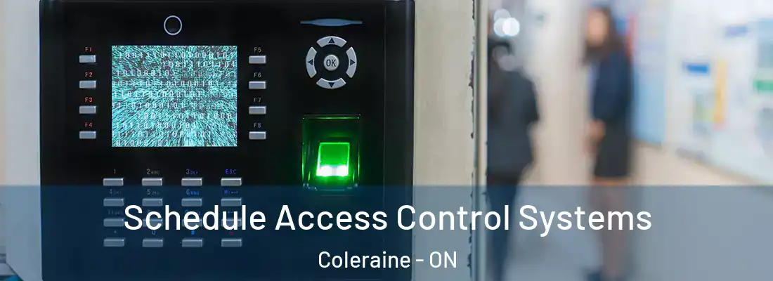  Schedule Access Control Systems Coleraine - ON