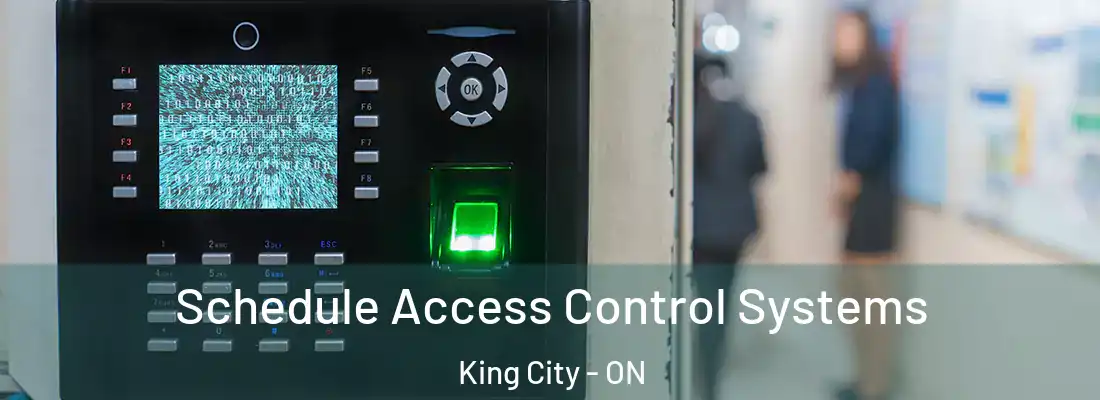  Schedule Access Control Systems King City - ON