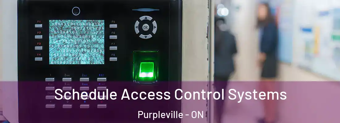  Schedule Access Control Systems Purpleville - ON