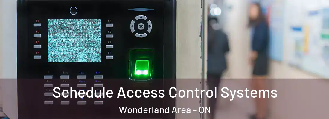 Schedule Access Control Systems Wonderland Area - ON