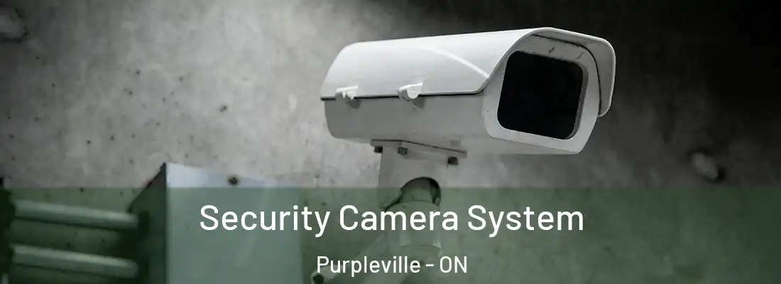  Security Camera System Purpleville - ON