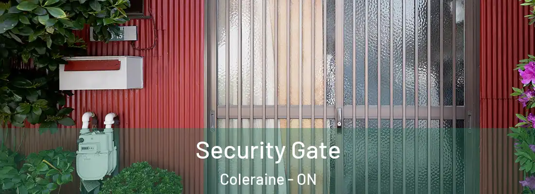  Security Gate Coleraine - ON