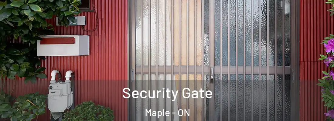  Security Gate Maple - ON
