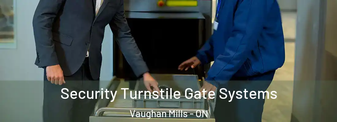  Security Turnstile Gate Systems Vaughan Mills - ON